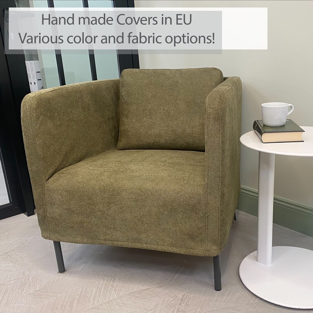 EKERO Armchair Cover Slipcover Hand Made With Multiple Color and Fabric