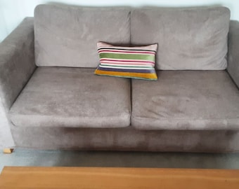 KARLANDA 2-Seat Sofa Cover Slipcover Hand Made With Multiple Color and Fabric Options - Custom made to fit Karlanda couch