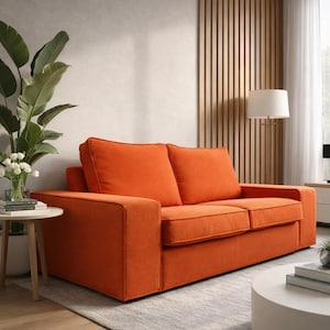 Custom Made Replacement Slipcover for KIVIK 2-Seat Couch Cover Hand Made With Multiple Color and Fabric Options
