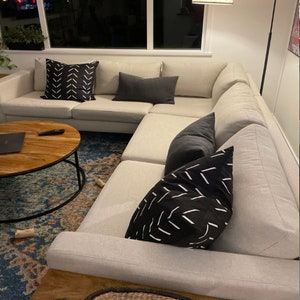 Custom Made replacement for KARLSTAD 3+2/2+3 Corner Sofa Hand Made Karlstad Corner Couch Slipcover - Multiple Color and Fabric Options