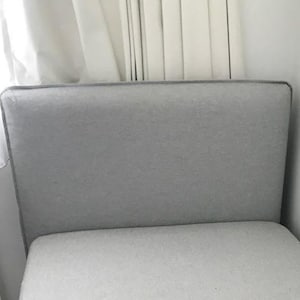 VALLENTUNA 背もたれ用カバー 80 x 80 cm ハンドメイド 複数の色と生地のオプション - Vallentuna レギュラーサイズの背もたれにフィットするようにカスタムメイド