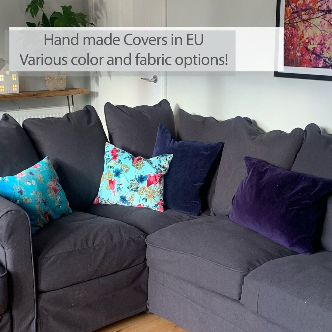 GRONLID Corner Section Cover Slipcover Hand Made With Multiple Etsy