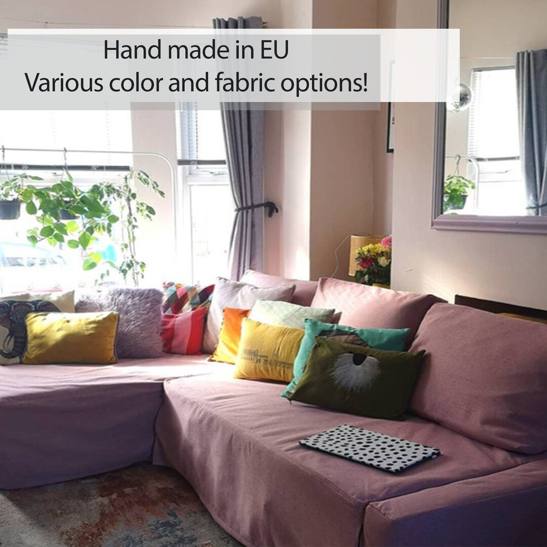 FRIHETEN Corner Sofa Bed Cover With 5 Cushions Hand Made With Etsy