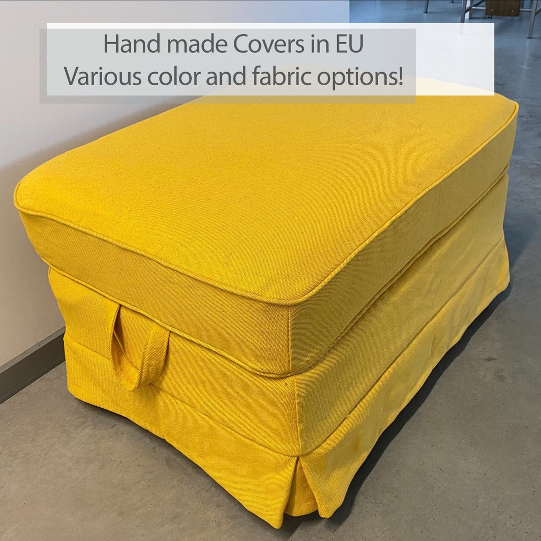 EKTORP Footstool Cover Slipcover Hand Made With Multiple Color and