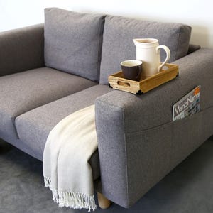 NORSBORG 2-Seat Sofa Cover With Without Armrests Slipcover Hand Made With Multiple Color and Fabric Options - Custom made fit Norsborg