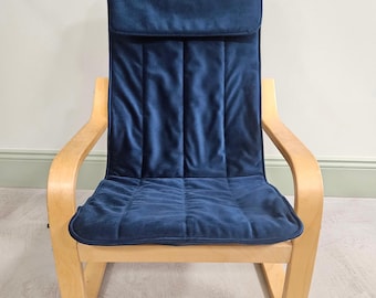 POANG Children Armchair Cover Slipcover Hand Made With Multiple Color and Fabric Options - Custom made to fit Kids Poang chair