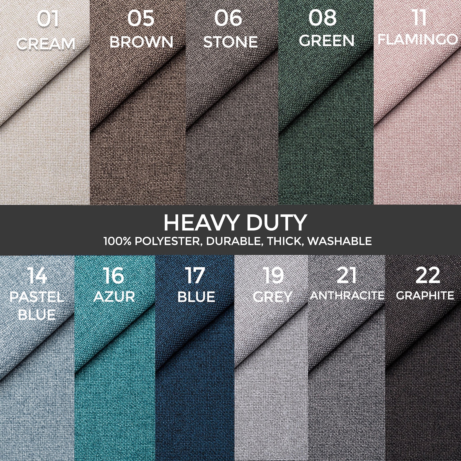 BERGMUND Chair Cover With French Seams Long Skirt Etsy