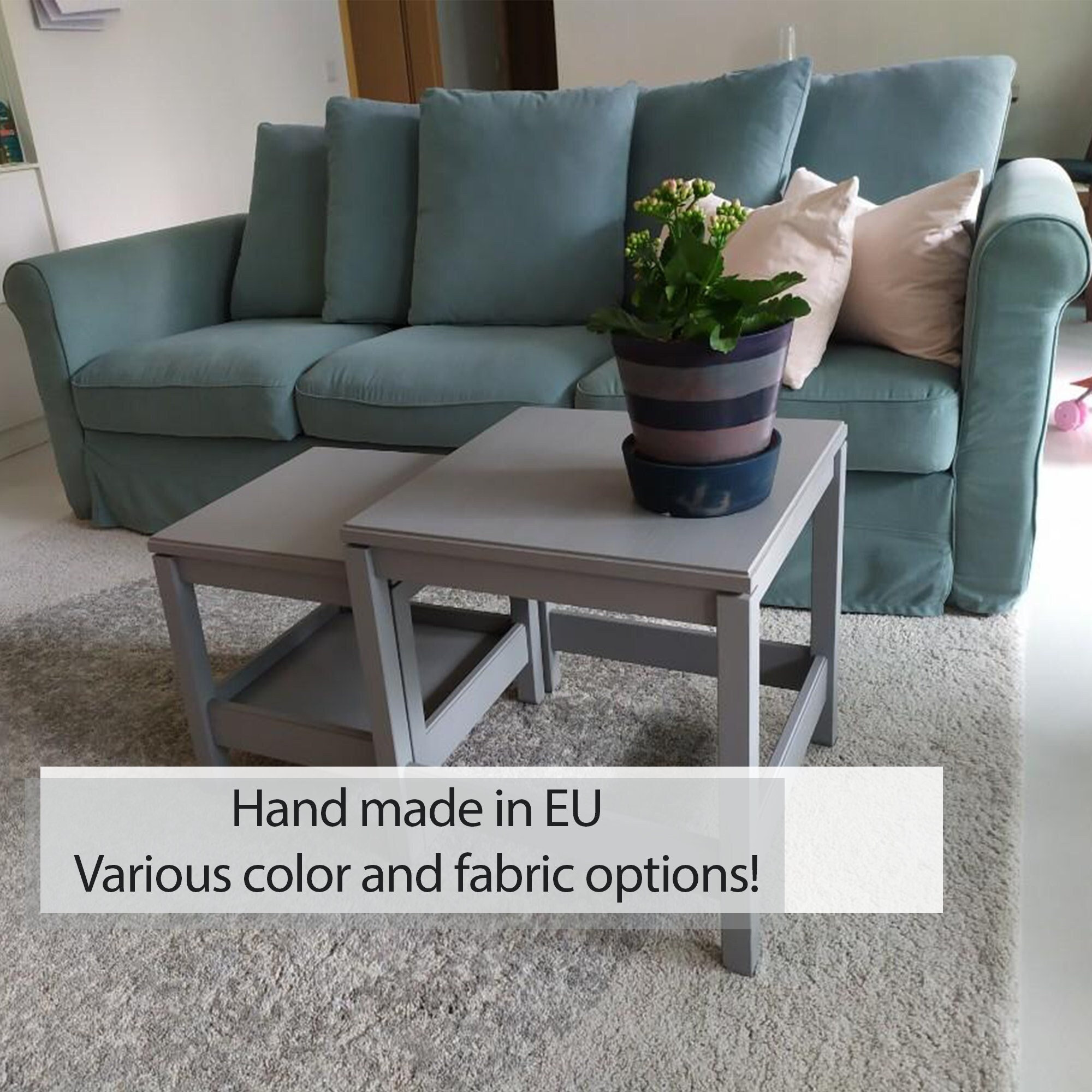 GRONLID 3seat Sofa Cover Slipcover Hand Made With Multiple Etsy