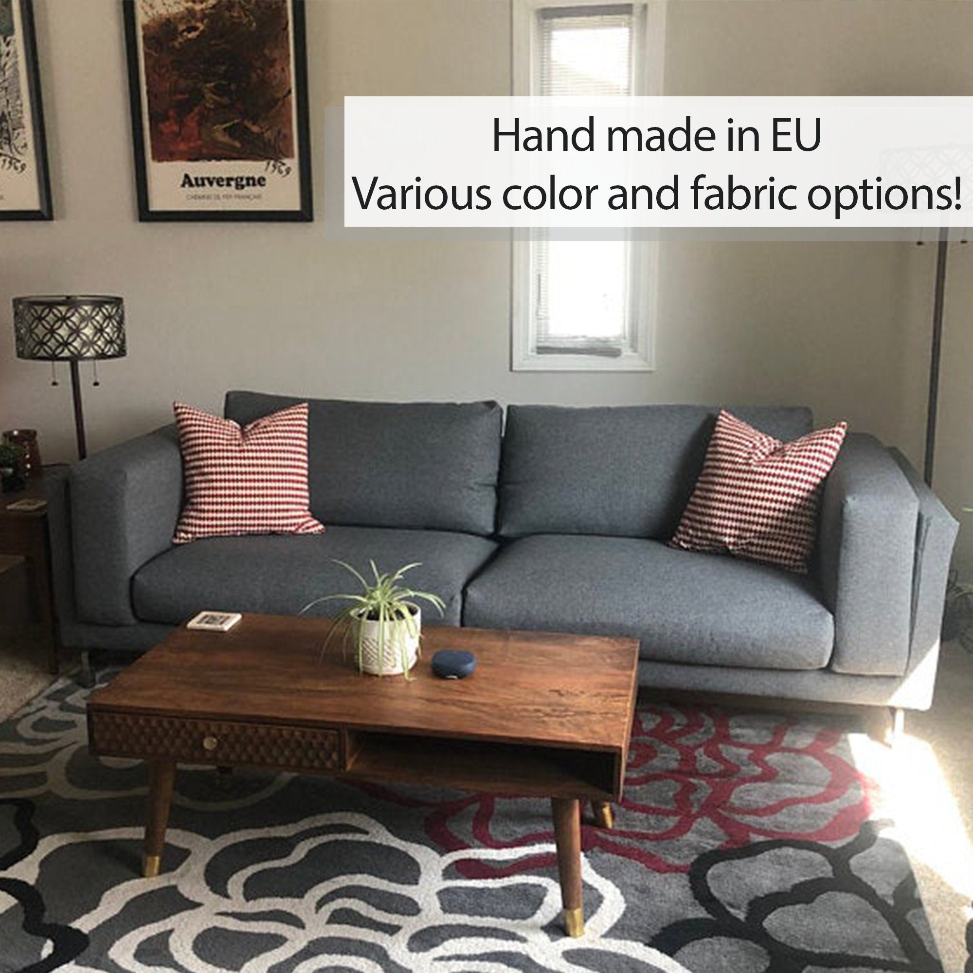 NOCKEBY 3Seat Sofa Cover Slipcover Hand Made With Multiple Etsy