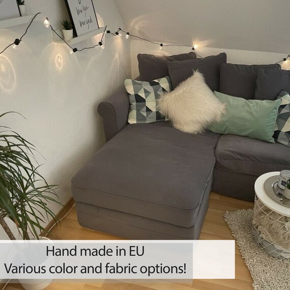 GRONLID Chaise Longue Cover With or Without Armrest Slipcover Etsy