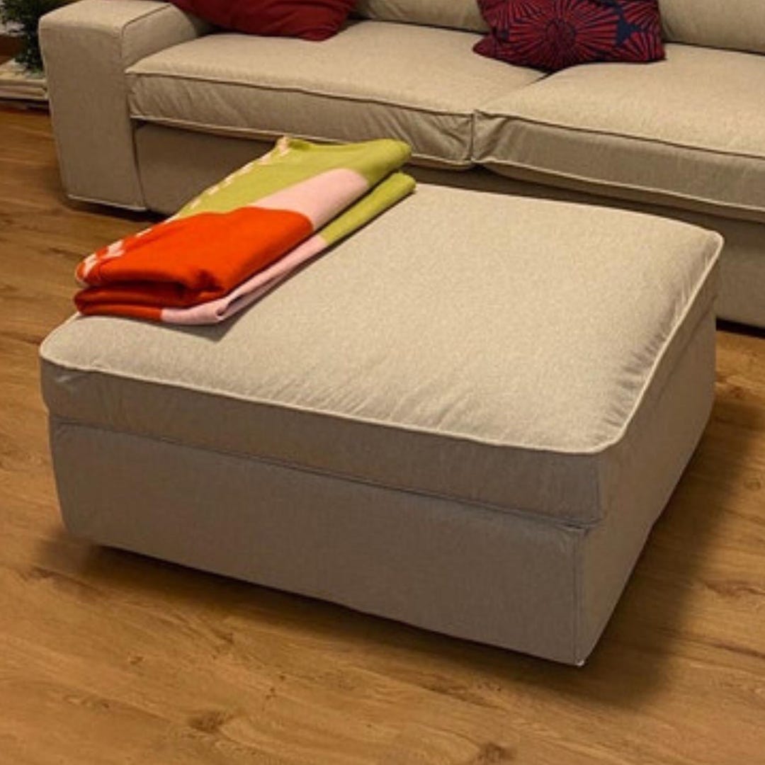 IKEA kivik オットマン KIVIK ottoman, Grann/Bomstad black - IKEA