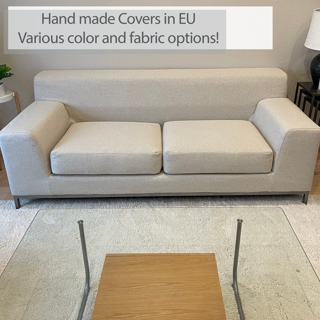 KRAMFORS 3seat Sofa Cover Slipcover Hand Made With Multiple Color and