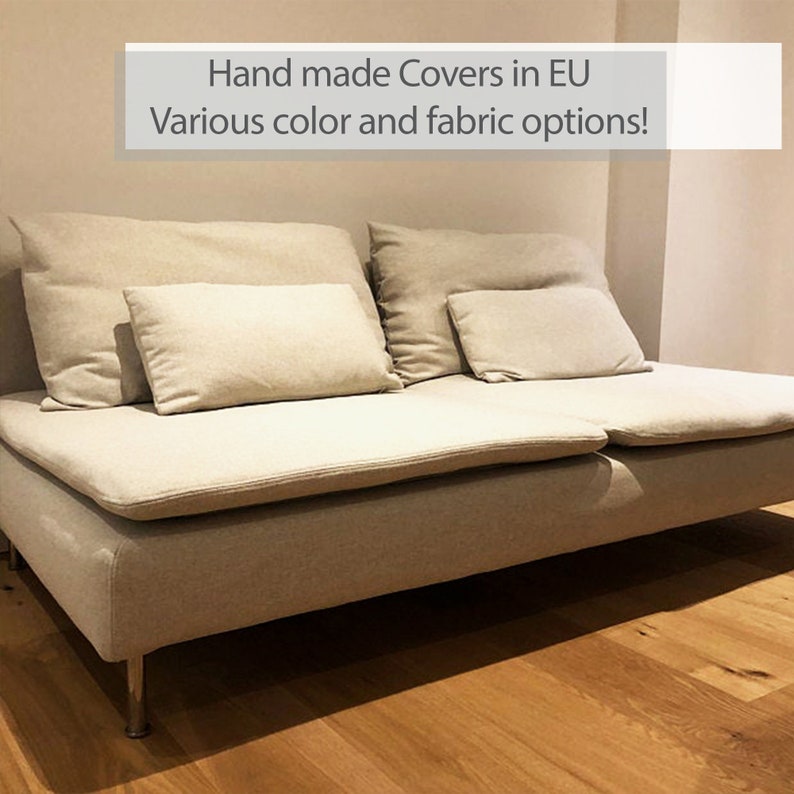 SODERHAMN 3 Seat Sofa Section Cover Slipcover Hand Made With Etsy