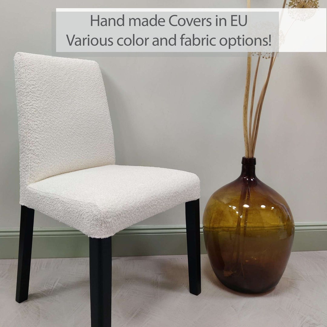 HENRIKSDAL regular Size Chair Cover Slipcover Hand Made Boucle Fabric