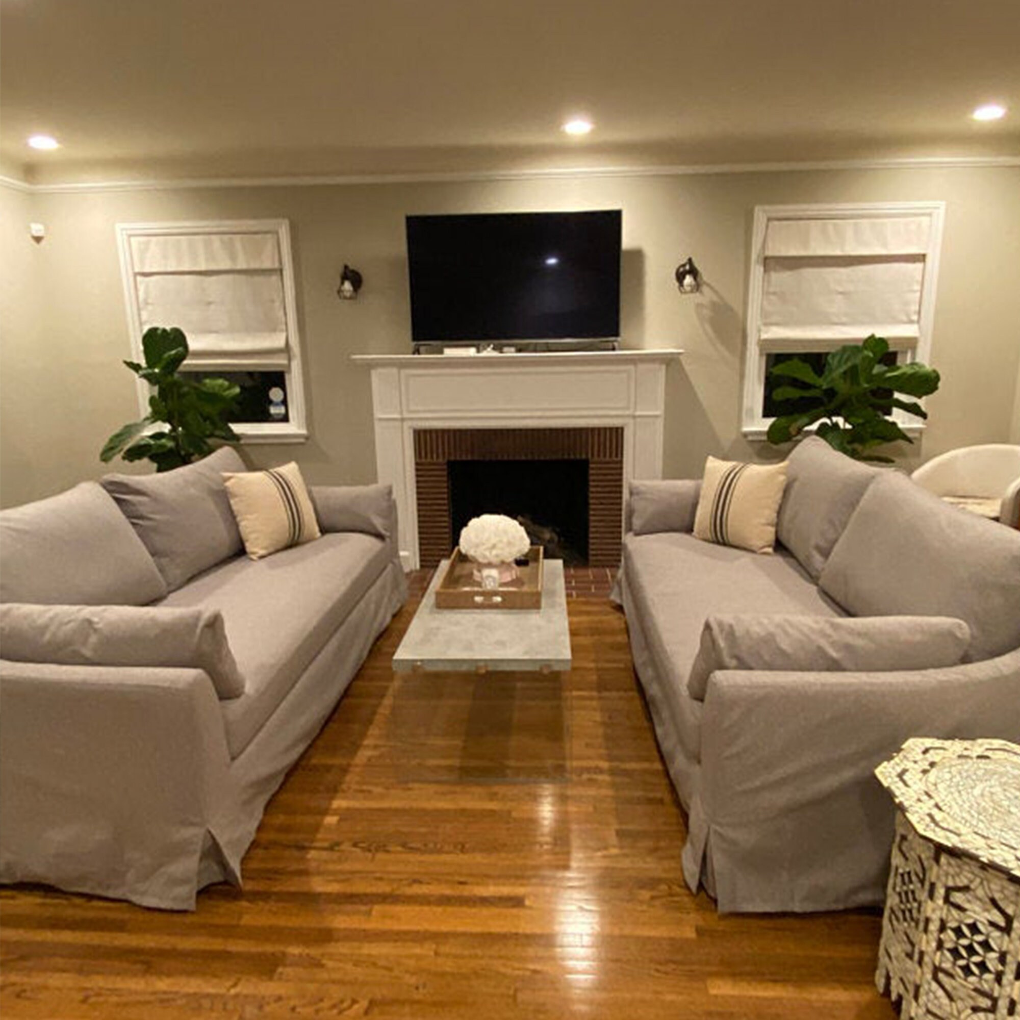 FARLOV 2seat Sofa Cover Slipcover Hand Made With Multiple Etsy