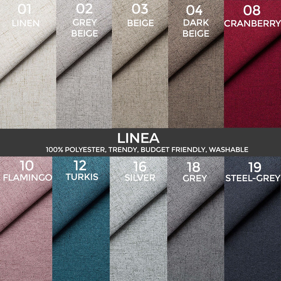 BERGMUND Chair Cover With French Seams Long Skirt Etsy