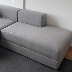 JATTEBO Chaise Longue Cover Left/Right Side Hand Made With Multiple Color and Fabric Options - Custom made to fit Jattebo Chaise model