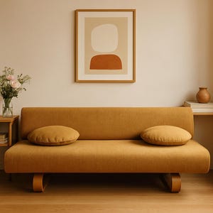 ALLERUM Sofabettbezug, Sofabezug, handgefertigt mit mehreren Farb- und Stoffoptionen - Passgenau für Allerum Model Couch