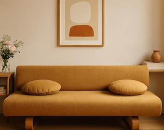 ALLERUM Sofa Bed Cover, Slipcover Hand Made With Multiple Color and Fabric Options - Custom made to fit  Allerum Model Couch