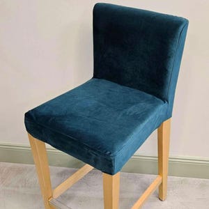 Replacement for HENRIKSDAL Bar Stool Chair Hand Made Custom Made Hendriksdal Bar Chair Slipcover Multiple Color and Fabric Options