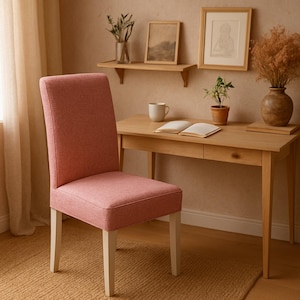 HENRIKSDAL (Regular Size) Chair Cover Slipcover Hand Made With Multiple Color and Fabric Options - Custom made to fit Henriksdal chair