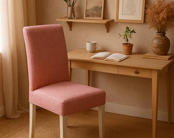 HENRIKSDAL (Regular Size) Chair Cover Slipcover Hand Made With Multiple Color and Fabric Options - Custom made to fit Henriksdal chair