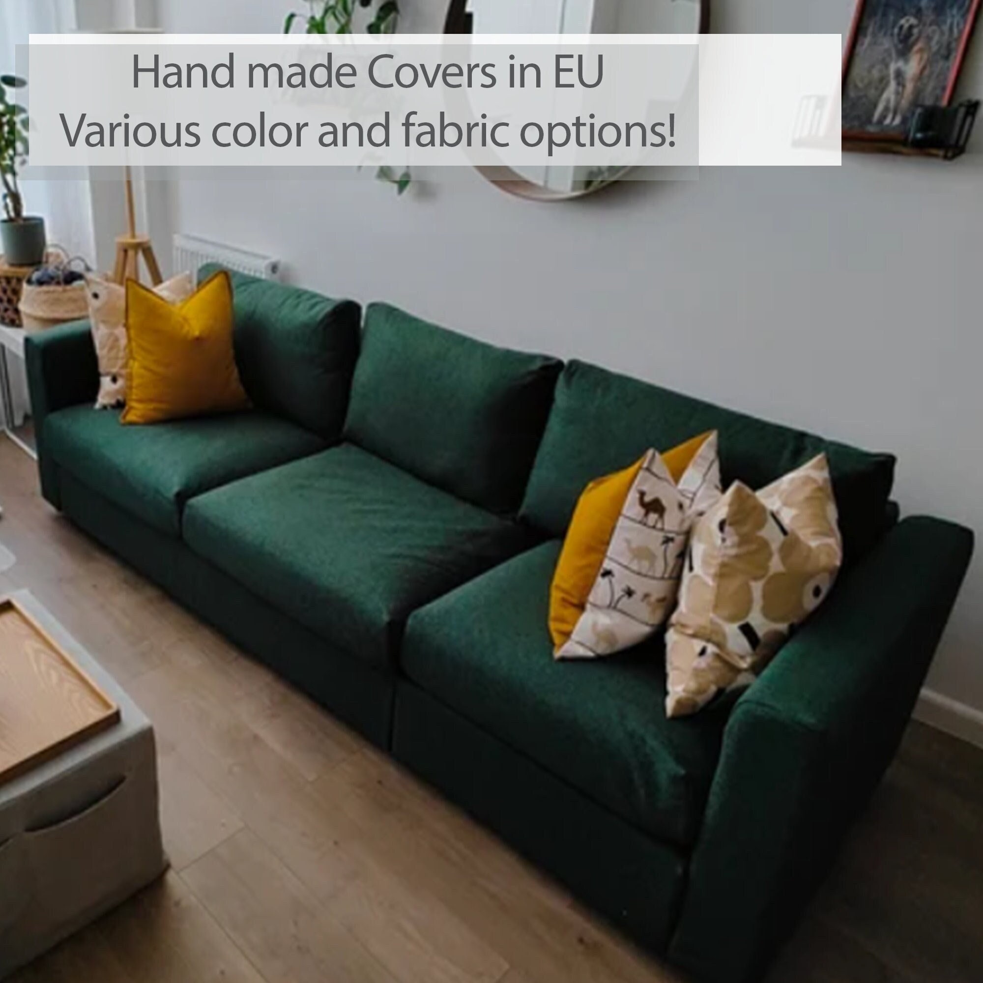 Vimle 3er-sofa, mit nackenkissen mit breiten armlehnen/gunnared beige  Angebot bei IKEA