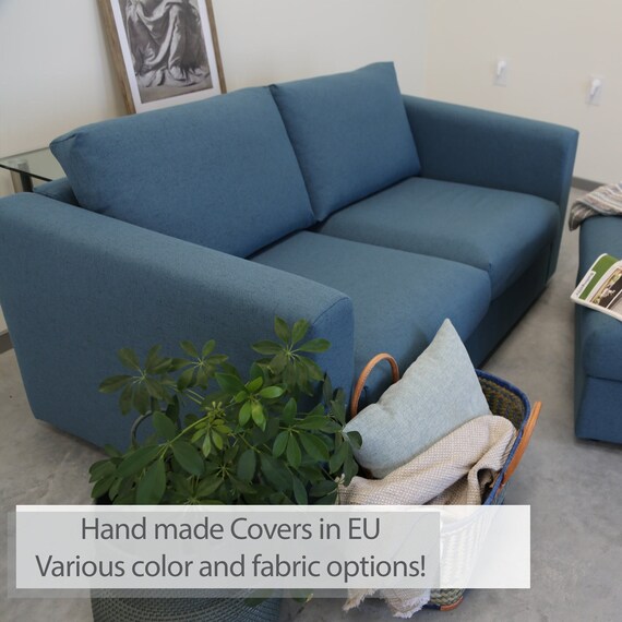VIMLE 2 Seat Sofa BED Cover Slipcover Hand Made Multiple Color and