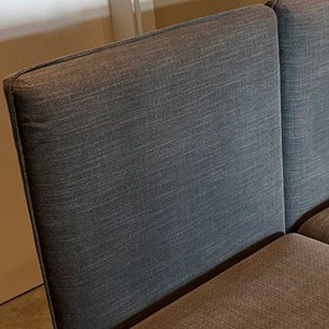 VALLENTUNA ハイバックレスト用カバー 80 x 100 cm ハンドメイド 複数のカラーオプション - Vallentuna ハイバックレストにフィットするようにカスタムメイド