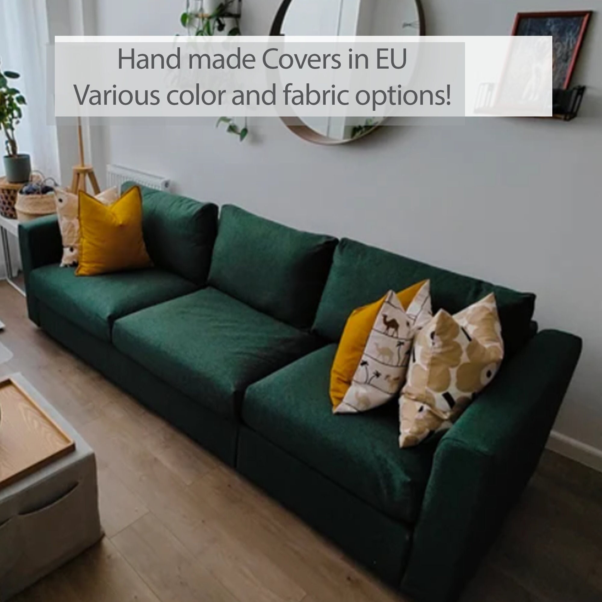 VIMLE funda para sofá de 3 plazas, con reposacabezas con reposabrazos  anchos/Gunnared gris - IKEA