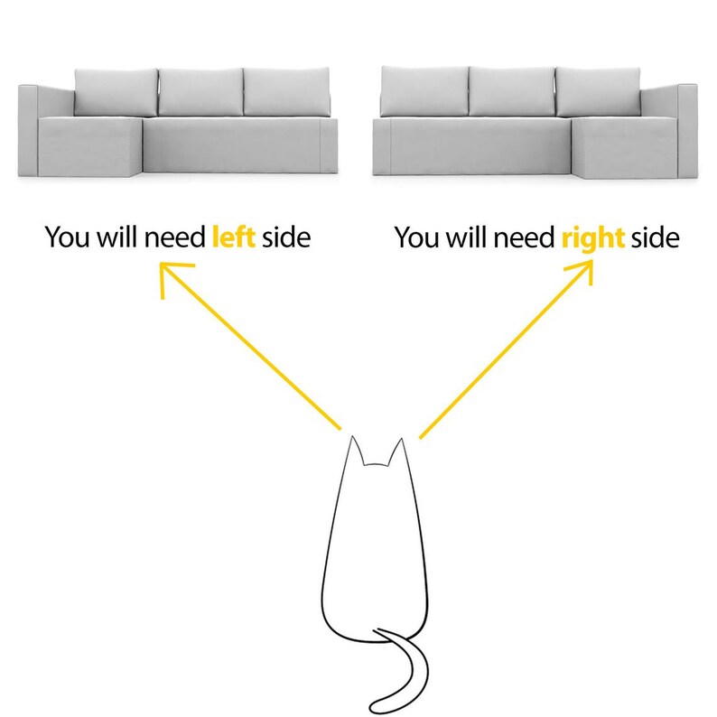 FRIHETEN Corner Sofa Bed Cover Slipcover Hand Made With Etsy