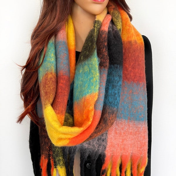 Warm Winter Scarves Etsy