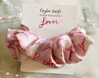 Lover Inspired Album Scrunchie | 100% SILK