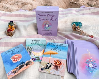 Intuitive Energy, Divination Deck with Guidebook, Empath Oracle Cards, Hawaii Oracle, Ocean Messages, Oracle Message Deck, Intuition Cards