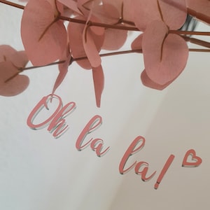Oh LA LA* Aufkleber/ Sticker
