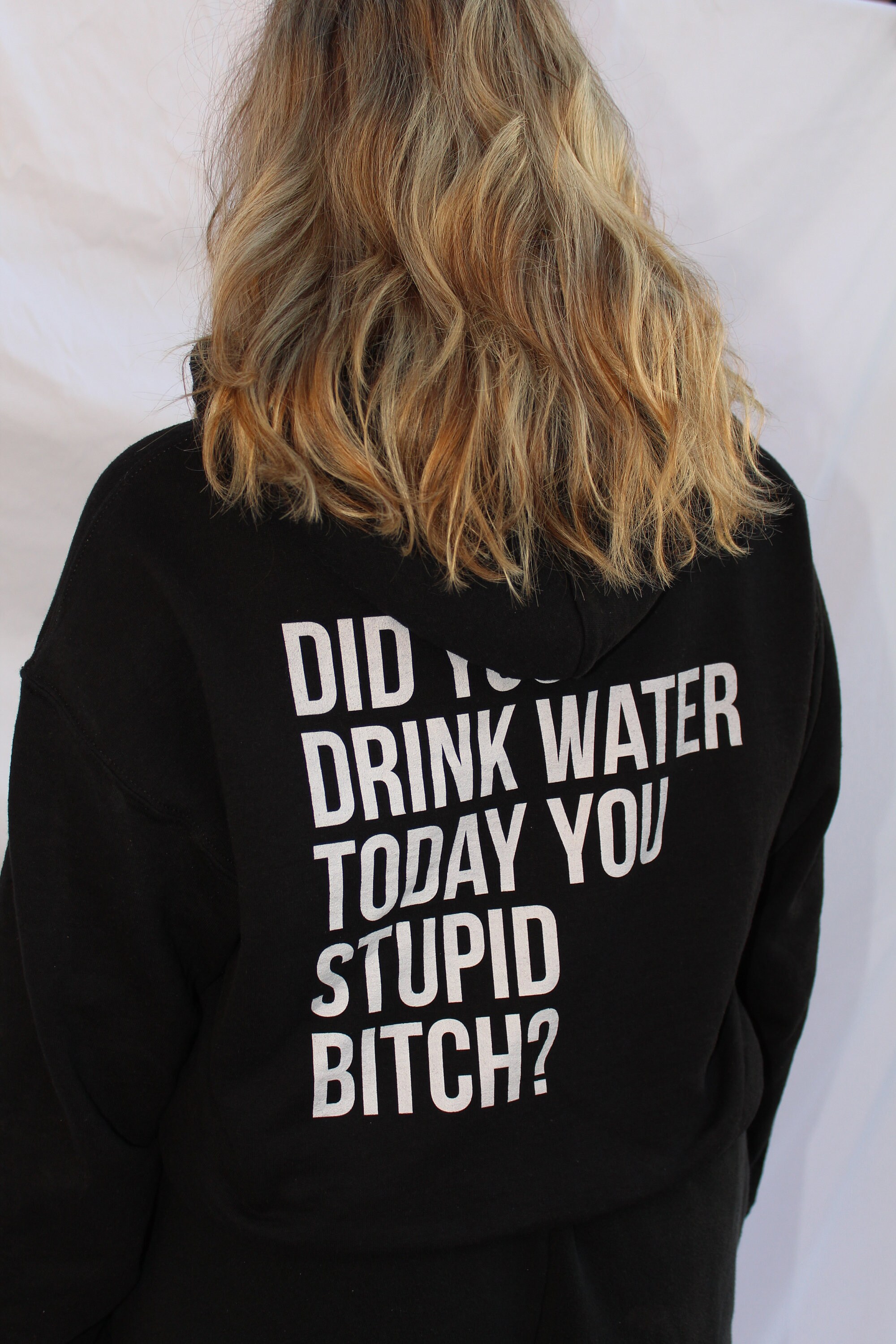 Gildan Thirsty Bitch Hoodie Drink Water Hoodie Hydrate or Diedrate