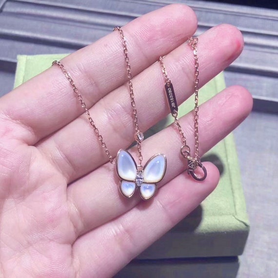 Mother of Pearl Butterfly Diamond 