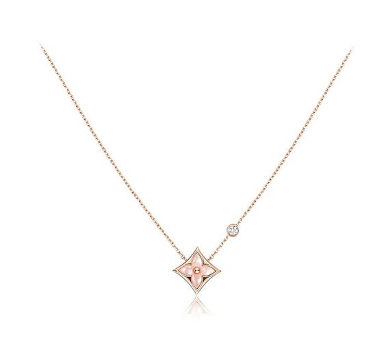 Mother of Pearl Star Blossom Necklace -  Canada