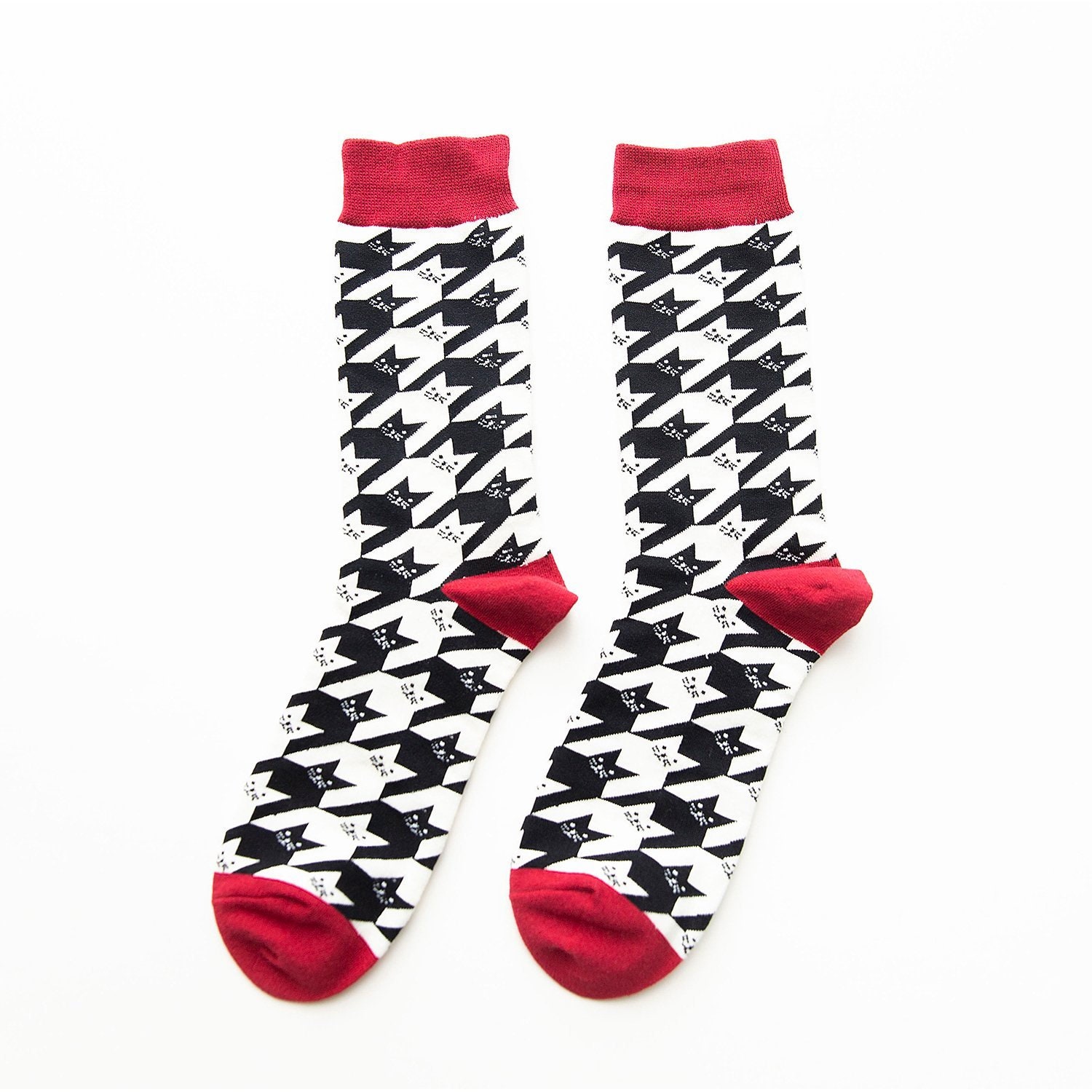 Houndstooth Socks Etsy