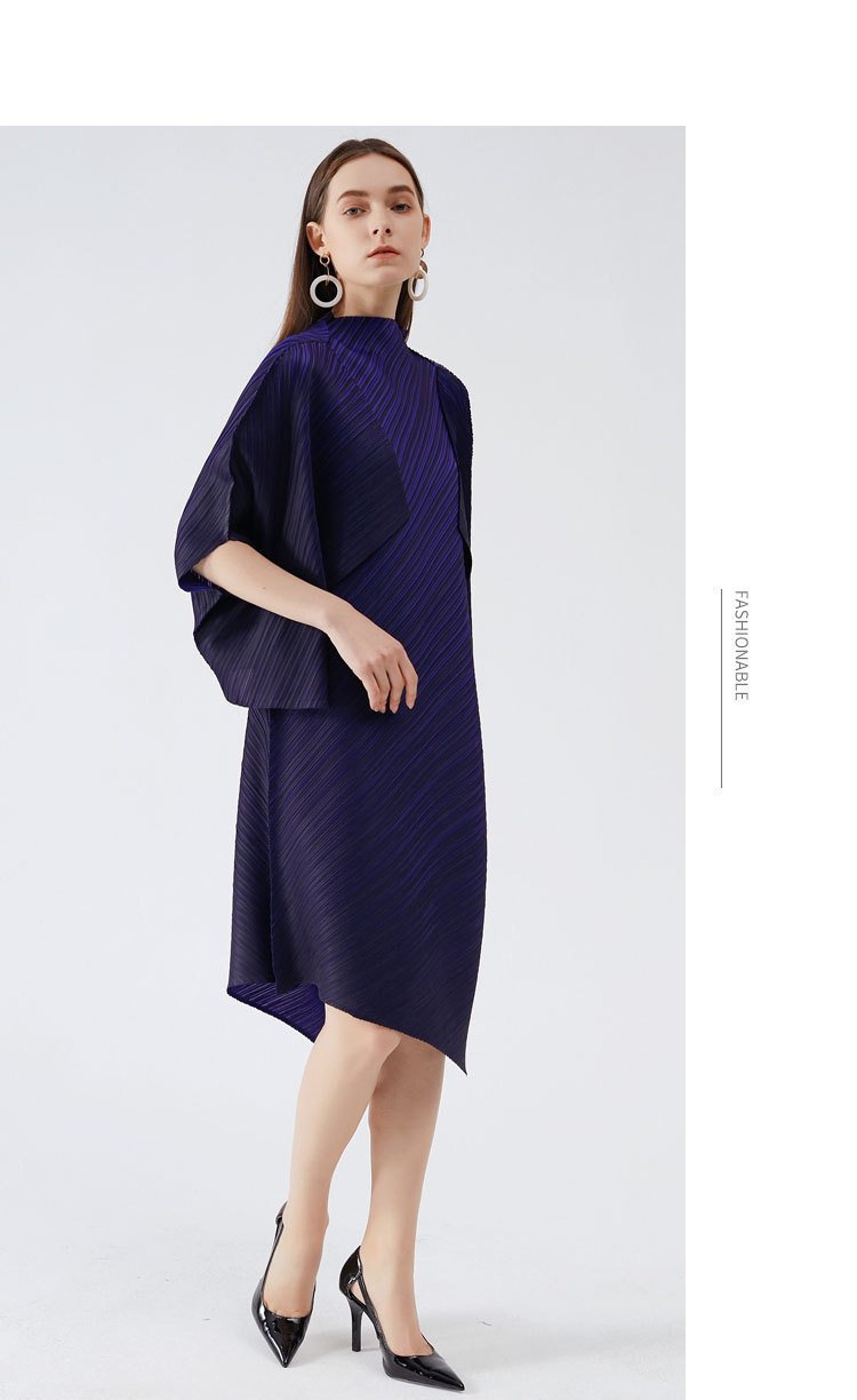 ASOS | ASOS Cold Shoulder Plisse Pleated Midi Dress at ASOS