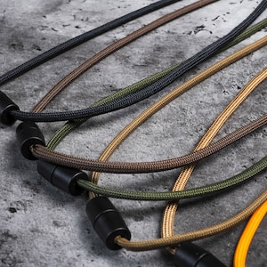 Handmade Paracord ID Lanyard: Breakaway Clasp, 70 Colors, USA Made image 3