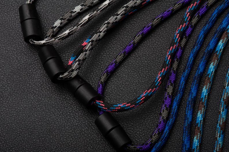 Handmade Paracord ID Lanyard: Breakaway Clasp, 70 Colors, USA Made image 5
