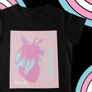 Trans Liberation T-Shirt, Transgender Non-Binary Pride T-Shirt, Gender Queer Tee, LGBTQ+, Pride Apparel, Trans Rights