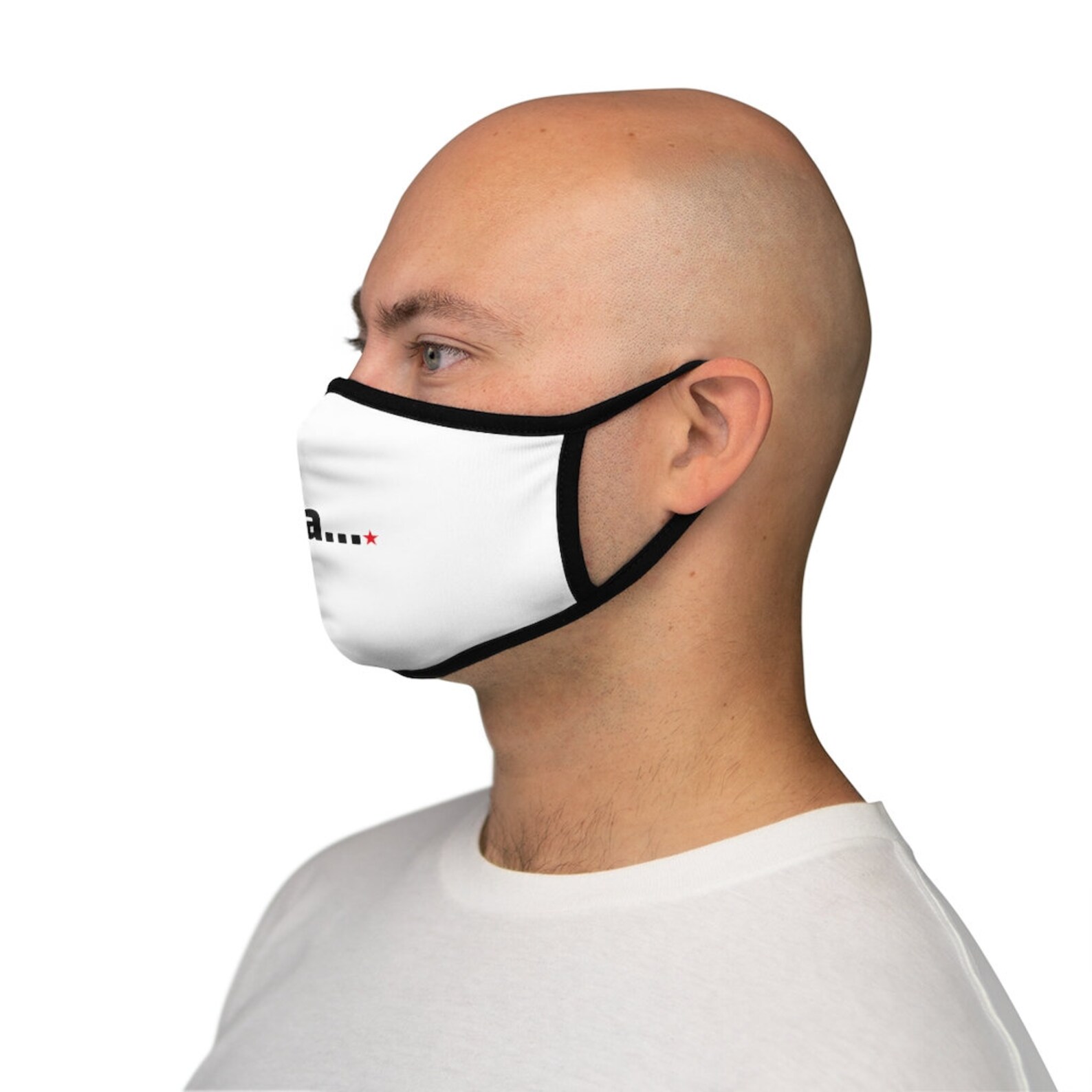 Baa... Fitted Polyester Face Mask Etsy