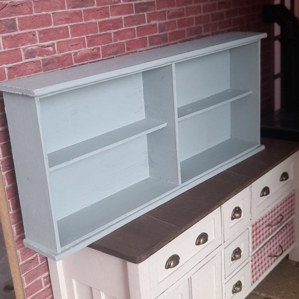 Dollhouse kitchen wall unit