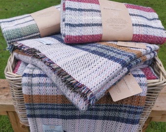 High Quality Recycled New Wool Blanket - Environmentally Friendly Picnic / Throw