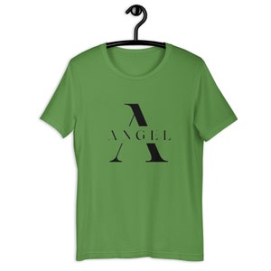Angel Basic Black Short-Sleeve T-Shirt