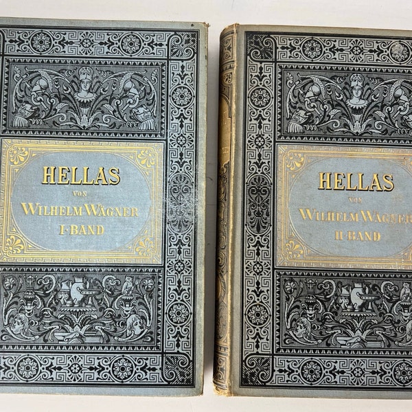 Hellas The land and people of the ancient Greeks by Wilhelm Wägner - 1882 - 2 volumes