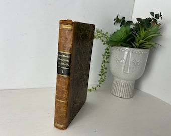 Germany's History for all classes of German speakers by Joseph Heinrich Wolf - Stack of Antique Books -