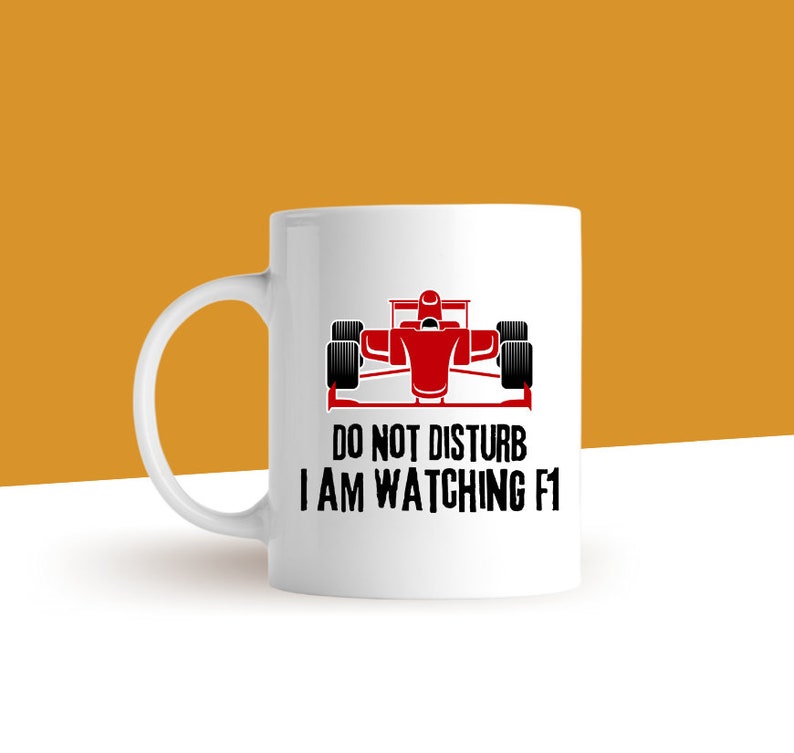 Do Not Disturb I Am Watching F1 Racing Car Sports Car Novelty Etsy